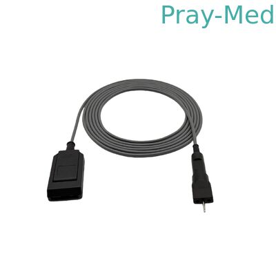 Câble de connexion de plaque négative réutilisable à haute conductivité, longueur 3 mètres, pour équipement d'électrochirurgie