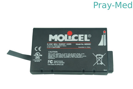 batterie ME202C du dispositif 7800mAh médical pour HP Goldway G50 G60 Li202S-6600 989803160981