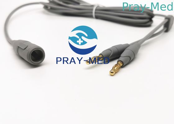 type des USA de longueur de 3m EURO câble bipolaire d'Electrosurgical pour le forceps