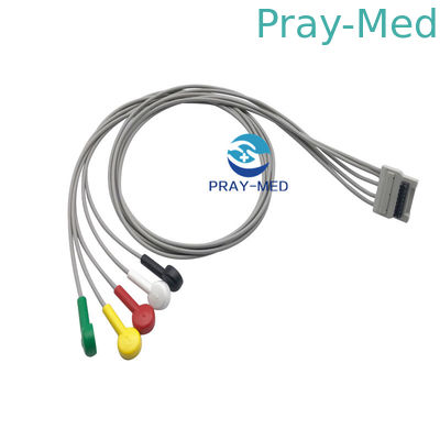 Avance Holter Ecg Cable de la veste BTL-08 5 de TPU 102cm pour la Manche 12