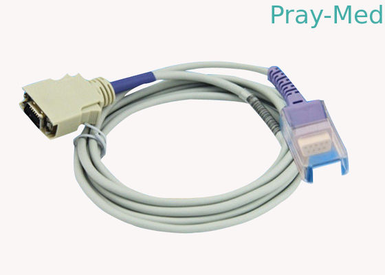 14 câble de Pin  Lnc 10, MAC - 395 câble de l'oxymètre Spo2 d'impulsion de