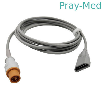 Câble compatible 3m de Fukuda Denshi IBP 10ft 12 Pin Connector