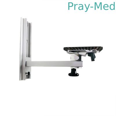 Bras-pivot réglable de parenthèse médicale de moniteur d'accessoires de ventilateur d'alliage d'aluminium