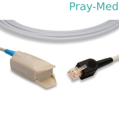 Sonde de capteur de Palco Spo2, longueur de câble douce de la sonde 3m de doigt astuce/Spo2