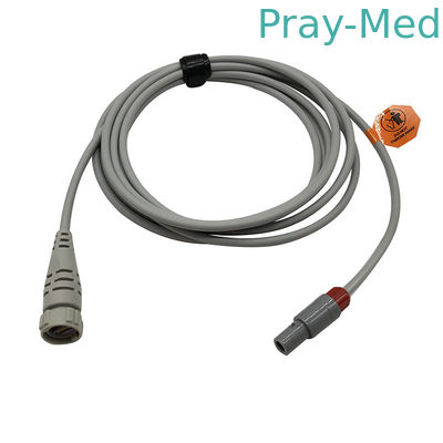 Mâle d'IBP 5 Pin Invasive Blood Pressure Cable au transducteur d'argon