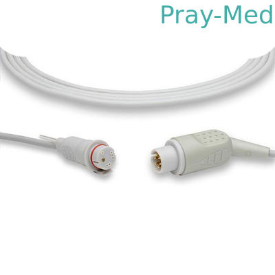 La longueur d'AAMI 2,7 mètres d'IBP câblent le transducteur de 6 Pin Connector With BD