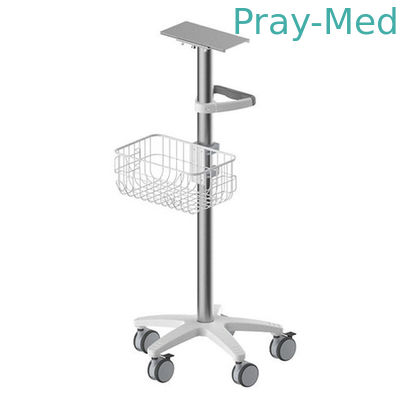 Chariot médical à moniteur de patient hospitalisé à altitude fixe avec la taille de 1000mm fixe par parenthèse