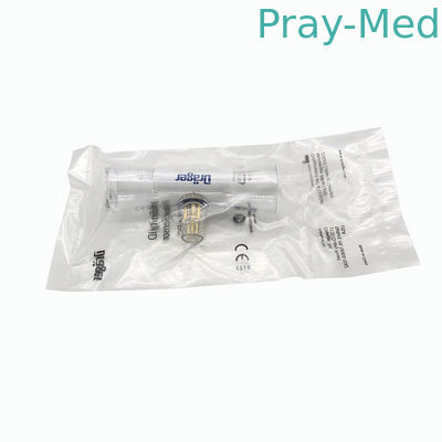 Sonde de débit en plastique de Draeger Evita2 Evita4 Savina Transparent 6871980